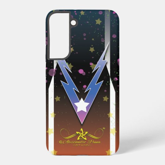 Wackelstars Samsung Galaxy Hülle (Rückseite)