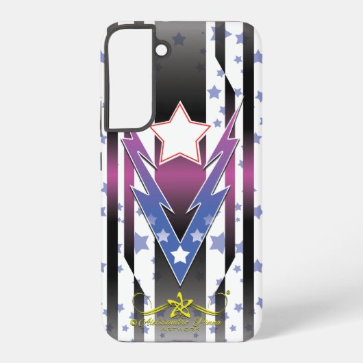 Wackelstars Samsung Galaxy Hülle (Rückseite)