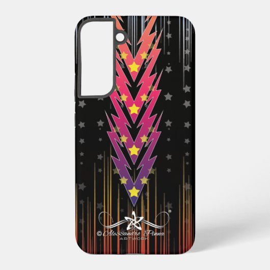 Wackelstars Samsung Galaxy Hülle (Rückseite)