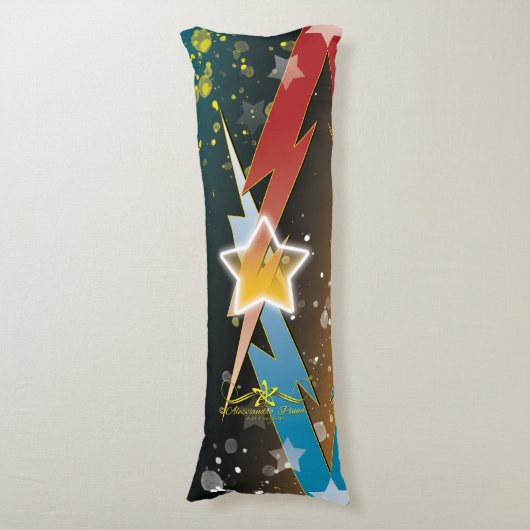 Wackelstars Seitenschläferkissen (Vorderseite Vertikal)