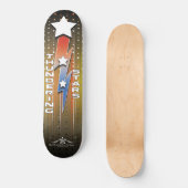 Wackelstars Skateboard (Vorderseite)