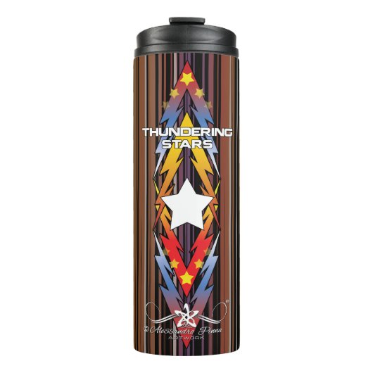 Wackelstars Thermosbecher (Vorderseite)