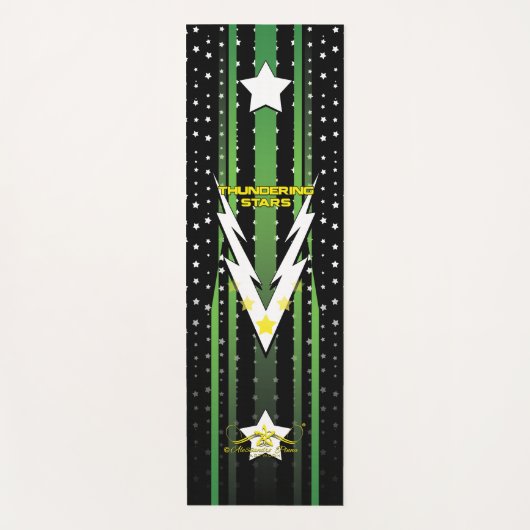 Wackelstars Yogamatte (Vorderseite)