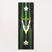 Wackelstars Yogamatte (Rückseite)