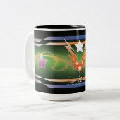 Wackelstars Zweifarbige Tasse (Vorderseite Links)