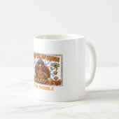 Wackle bis du wackelst Lustiger ägyptischer Pharao Kaffeetasse (VorderseiteRechts)