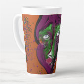 Wacky Cartoon Large Mug Milchtasse (Linke Ecke)