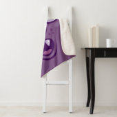 Wacky Cartoon Vampire Bat Face Sherpadecke (Beispiel)