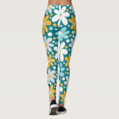 Wacky Daisy Garden Gemustert | LEGGINGS (Rückseite)