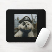 Wacky Dog Funny Odle Sea Dog Rate Meme Nautical Ar Mousepad (Mit Mouse)
