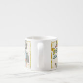 Wacky Doodles: Vintages Set Espressotasse (Rückseite)