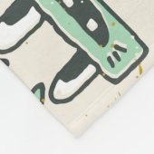Wacky Doodles: Vintages Set Fleecedecke (Ecke)