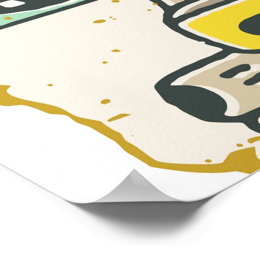 Wacky Doodles: Vintages Set Poster (Ecke)