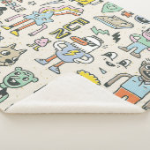 Wacky Doodles: Vintages Set Sherpadecke (3/4)