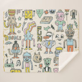 Wacky Doodles: Vintages Set Sherpadecke (Vorderseite (Horizontal))