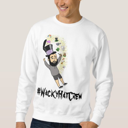Wacky Hat Crew Sweatshirt (Vorderseite)