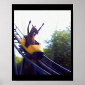 Wacky Horse Riding Roller Coaster Meme Internet Fu Poster (Vorne)