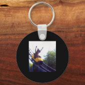 Wacky Horse Riding Roller Coaster Meme Internet Fu Schlüsselanhänger (Vorderseite)