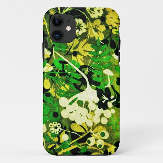Wacky Retro Floral 1 Case-Mate iPhone Hülle (Rückseite)