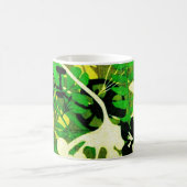 Wacky Retro Floral 1 Kaffeetasse (Mittel)