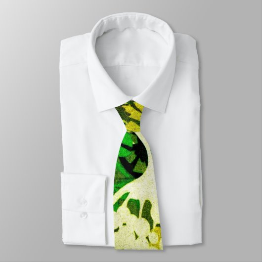 Wacky Retro Floral 1 Krawatte (Gebunden)