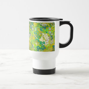 Wacky Retro Floral 2 Reisebecher