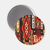 Wacky Retro Print Magnet (Vorderseite/Rückseite)