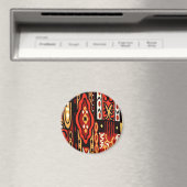 Wacky Retro Print Magnet (In Situ (Geschirrspüler))