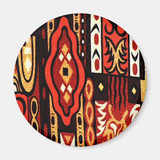 Wacky Retro Print Magnet (Vorne)