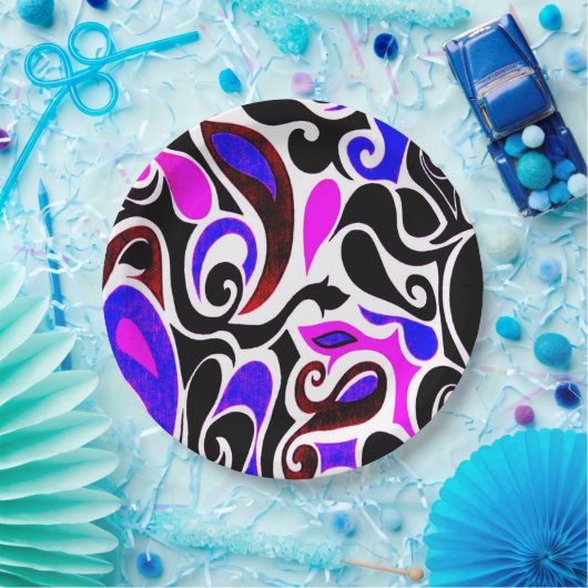 Wacky Retro Swirl Paper Teller (Party)