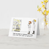 Wacky Scientist (Birthday Card) Karte (Gelbe Blume)