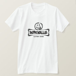 Wacky Smiling Face Graphic Men's T-Shirt