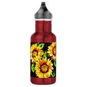 Wacky Sunblumen Edelstahlflasche (Rechts)