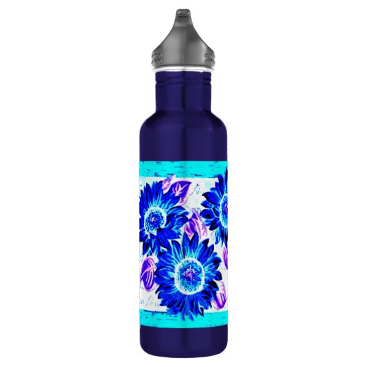 Wacky Sunblumen Edelstahlflasche (Rechts)