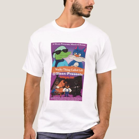 Wacky Thing Called Life - Herren T-Shirt (Vorderseite)
