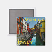 Wacky Travel Gifts - Venedig Magnet (Vorderseite/Rückseite)