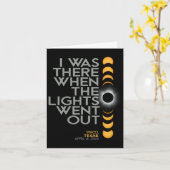 Waco 2024 Solar Eclipse 2024 040824 Karte (Gelbe Blume)