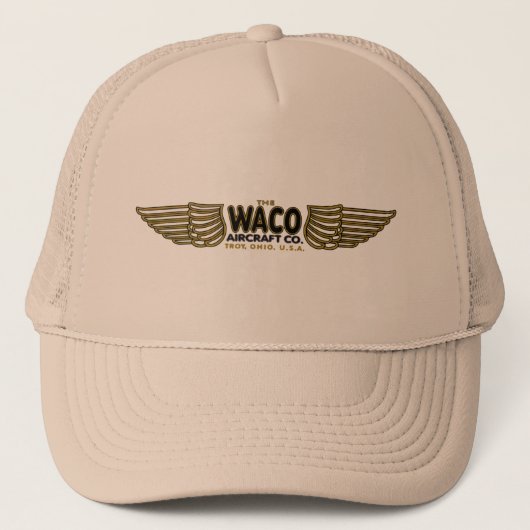 Waco Aircraft Company Truckerkappe (Vorderseite)