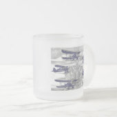 Waco Biplane Mattglastasse (VorderseiteRechts)