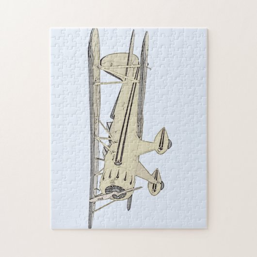 Waco Biplane Puzzle (Vertikal)