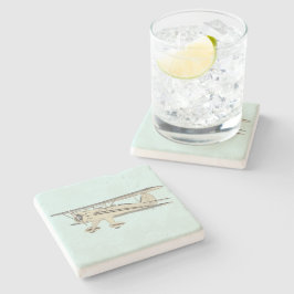 Waco Biplane Steinuntersetzer