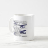 Waco-Doppeldecker Kaffeetasse (Vorderseite Links)