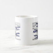 Waco-Doppeldecker Kaffeetasse (Mittel)