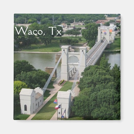 Waco, Texas-Magnet Magnet (Vorne)