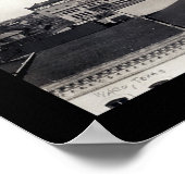 Waco Texas Panview Foto 1910 Poster (Ecke)