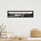 Waco Texas Panview Foto 1910 Poster (Küche)