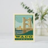 Waco, Texas Postkarte (Stehend Vorderseite)