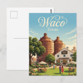 Waco, Texas Postkarte (Vorne/Hinten)