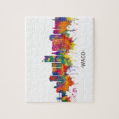 Waco Texas Skyline Puzzle (Vertikal)