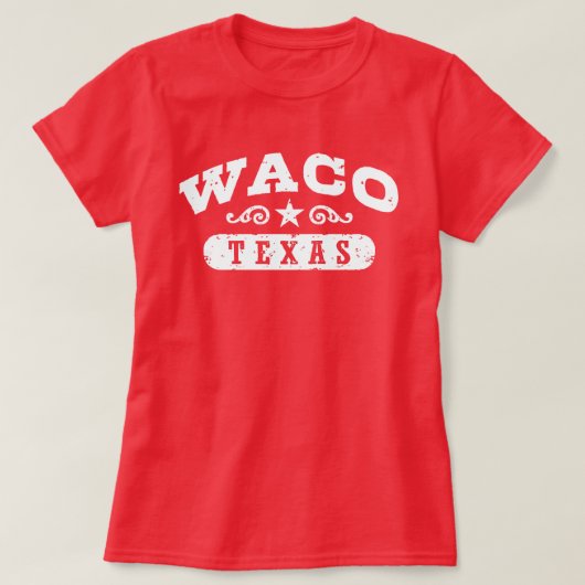 Waco Texas T-Shirt (Design vorne)